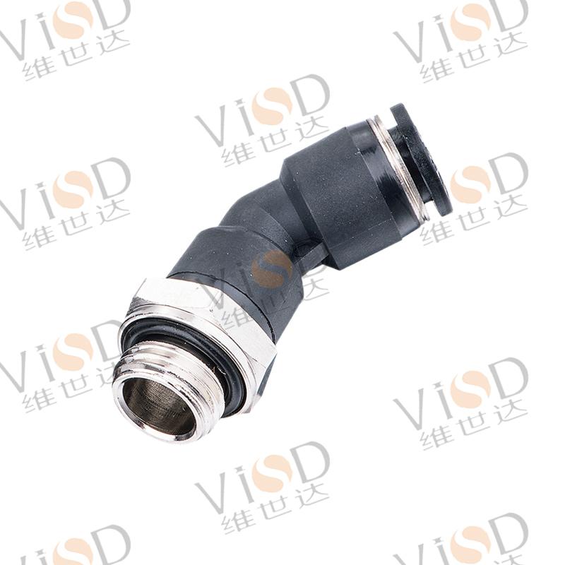 PL135  塑料螺纹弯头135度
